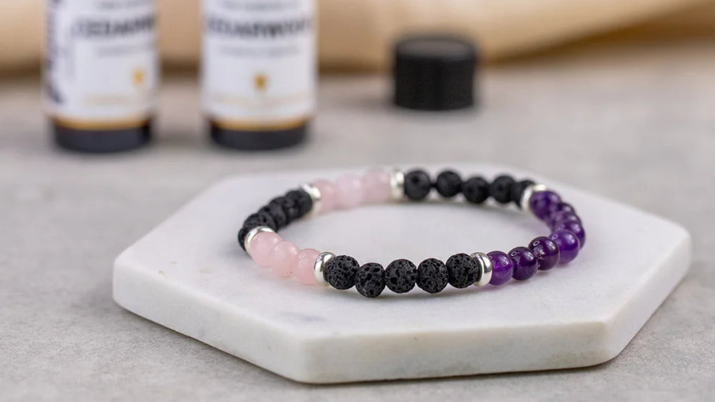 Discover the beauty of an aromatherapy bracelet! You can add your favourite essential oil to you...