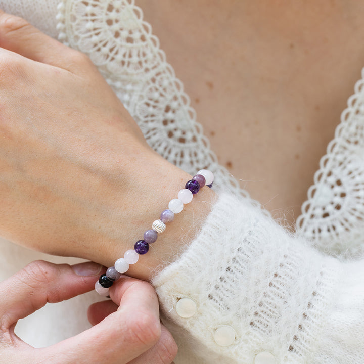Divine Tranquility Gemstone Bracelet 6mm - Djuna Studios