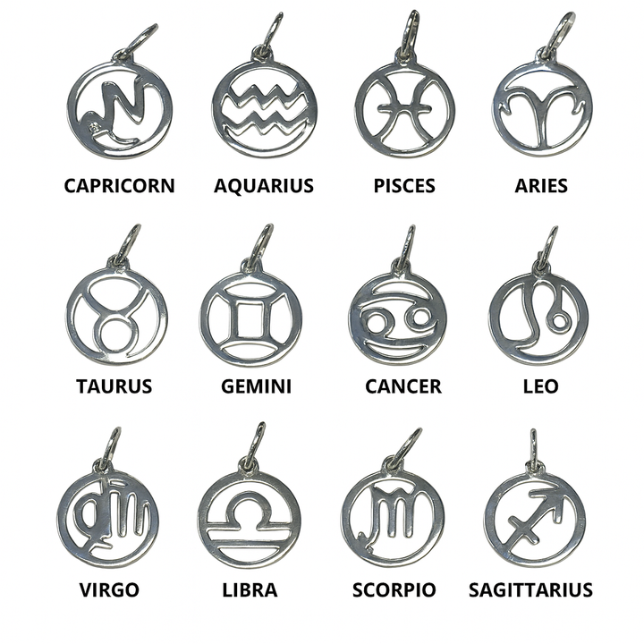 Silver Zodiac Charm