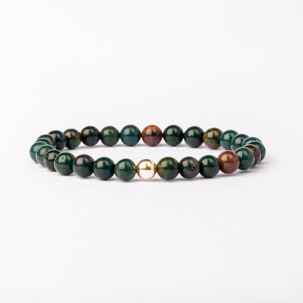 Bloodstone Essential Bracelet 6mm - Djuna Studios