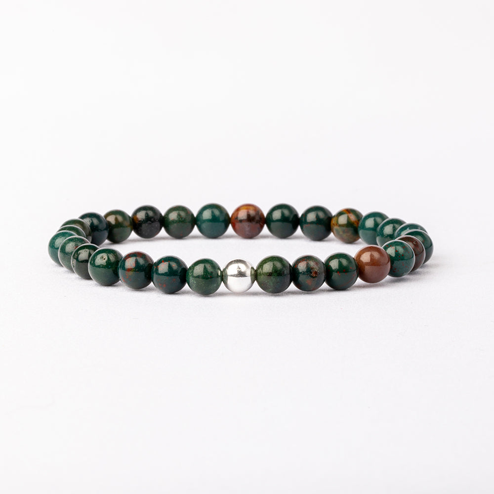 Bloodstone Essential Bracelet 6mm - Djuna Studios