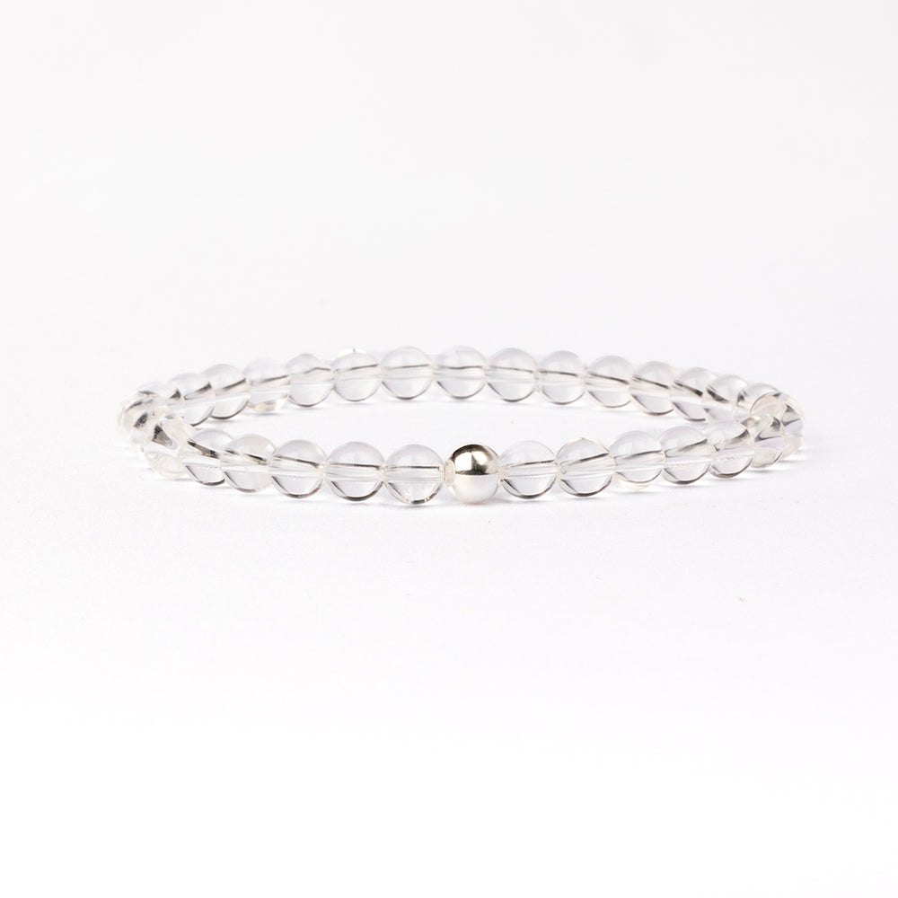 Clear Quartz Essential Bracelet 6mm - Djuna Studios