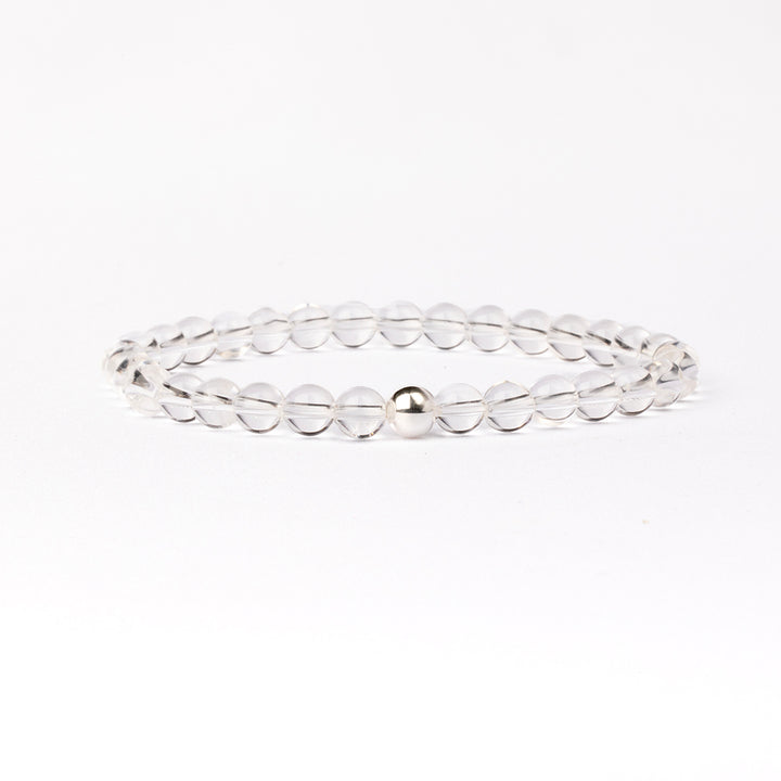 Clear Quartz Essential Bracelet 6mm - Djuna Studios