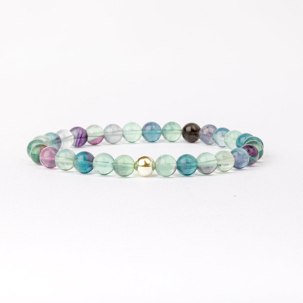 Fluorite Essential Bracelet 6mm - Djuna Studios