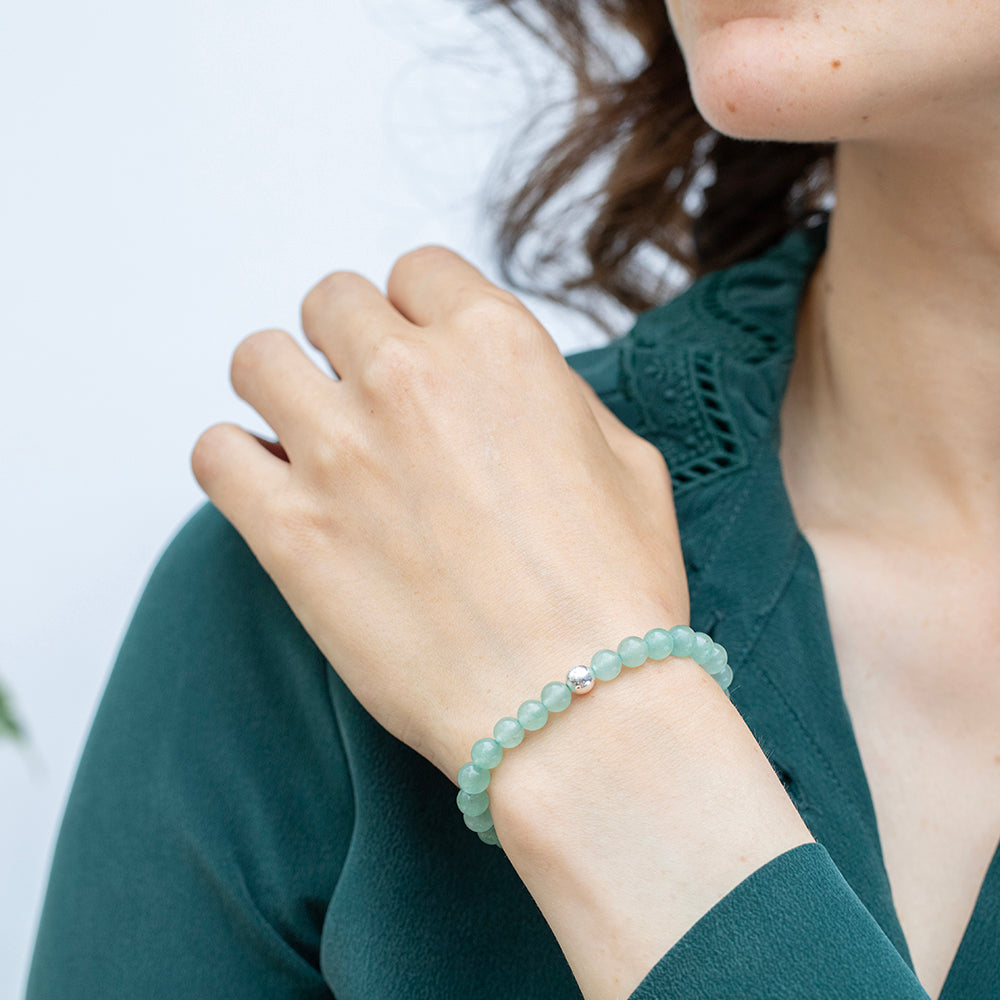 Green Aventurine Essential Bracelet 6mm - Djuna Studios
