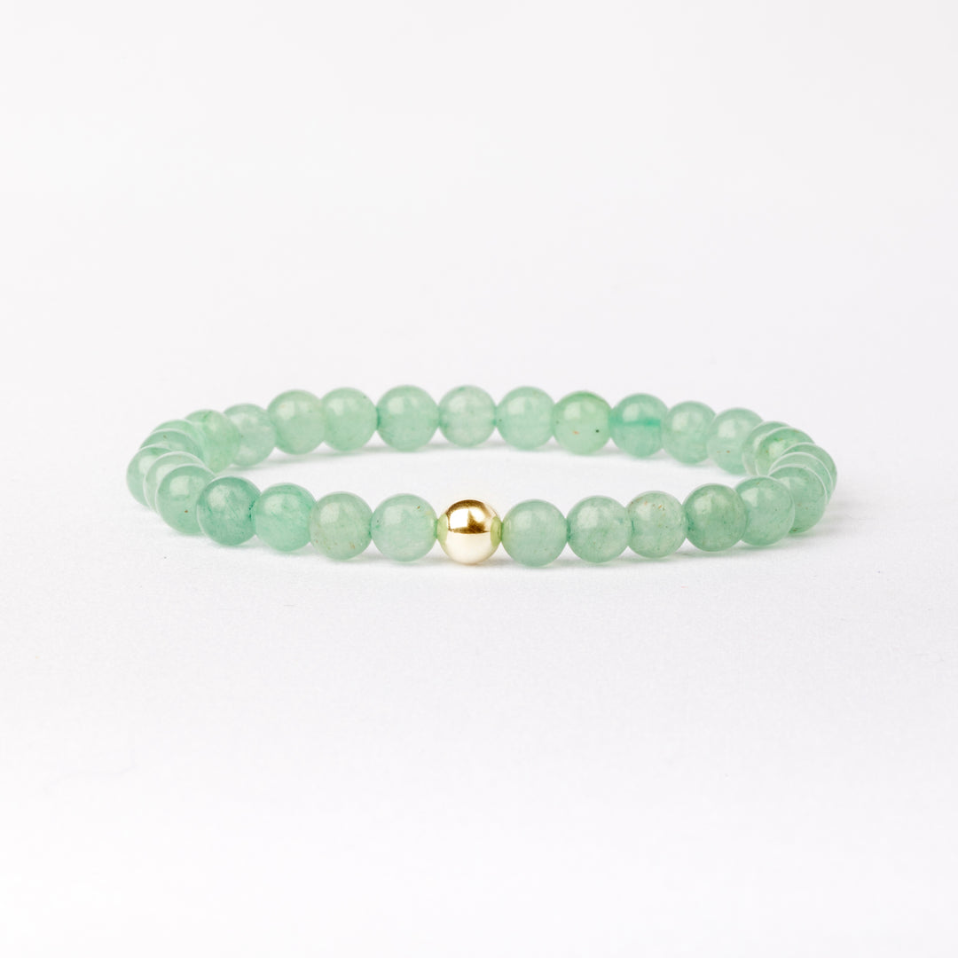 Green Aventurine Essential Bracelet 6mm - Djuna Studios