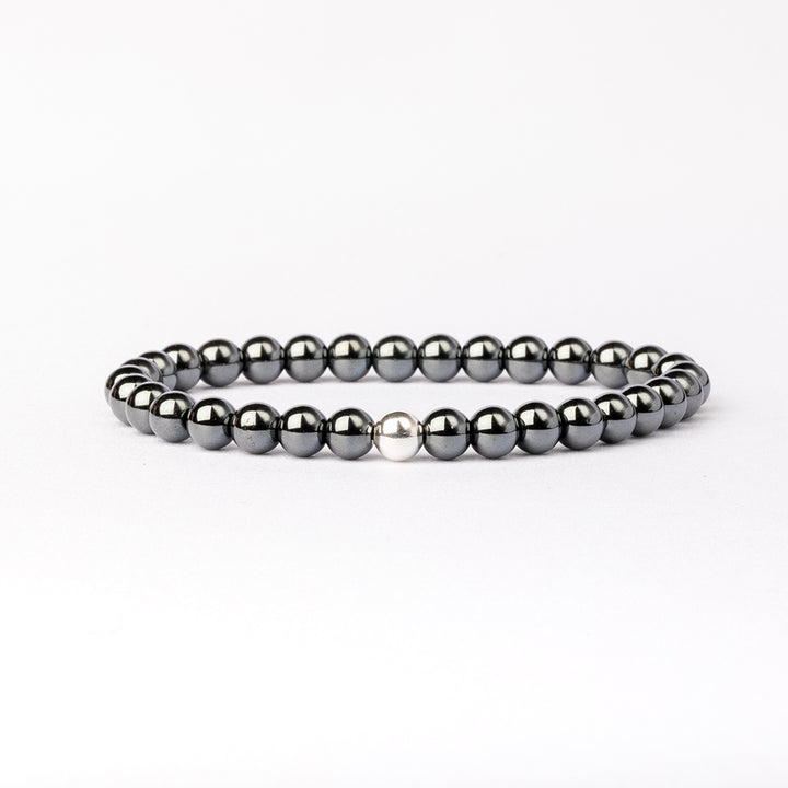 Hematite Essential Bracelet 6mm - Djuna Studios