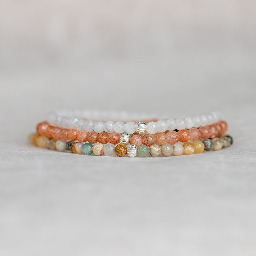 Joy and Happiness Bracelet Set - Djuna Studios