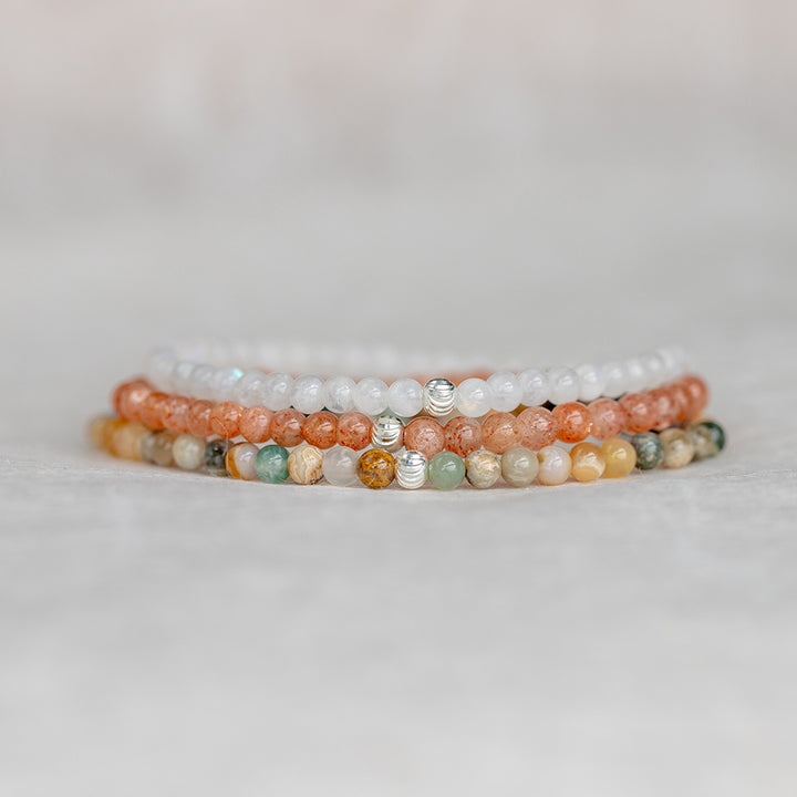 Joy and Happiness Bracelet Set - Djuna Studios