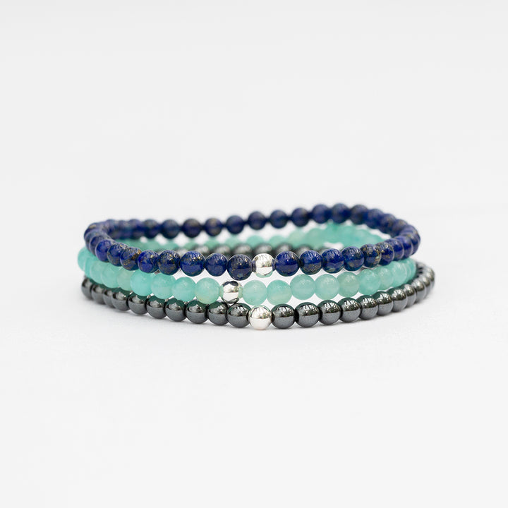 Balance and Wellness Bracelet Set - Djuna Studios