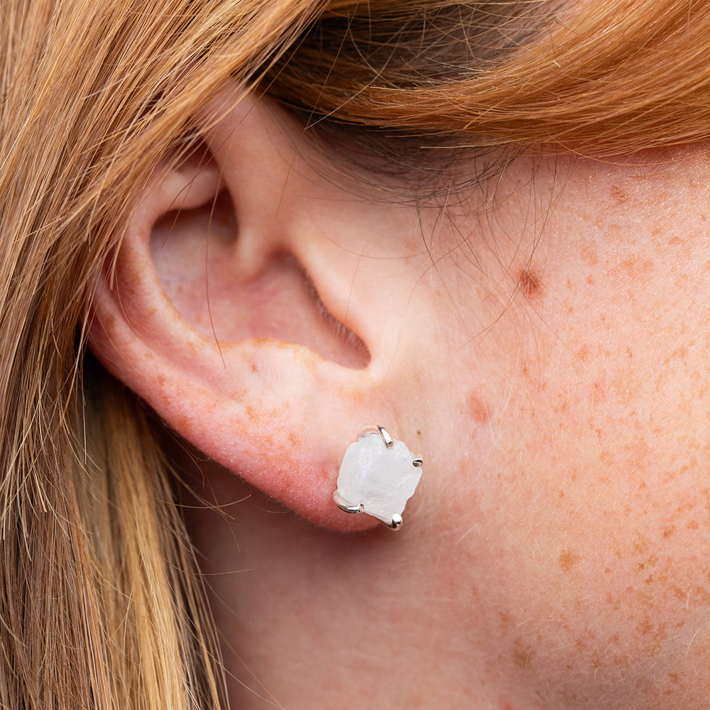 Ethereal Moonstone Earrings - Djuna Studios