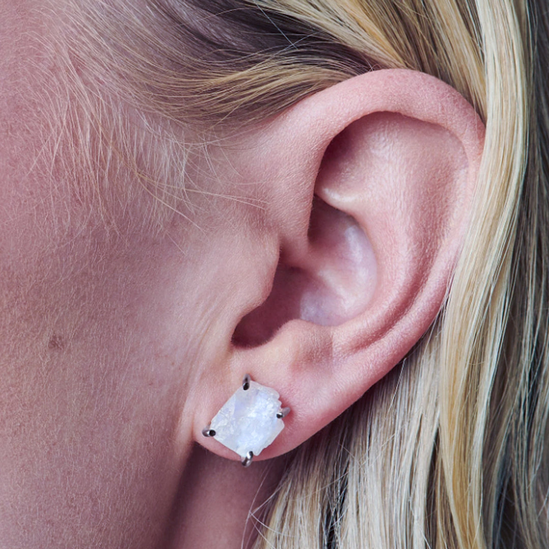 Ethereal Moonstone Earrings - Djuna Studios
