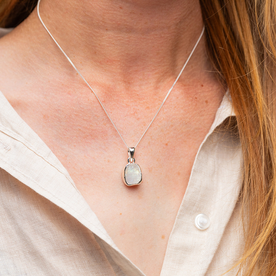 Moonstone Enchantment Pendant - Djuna Studios
