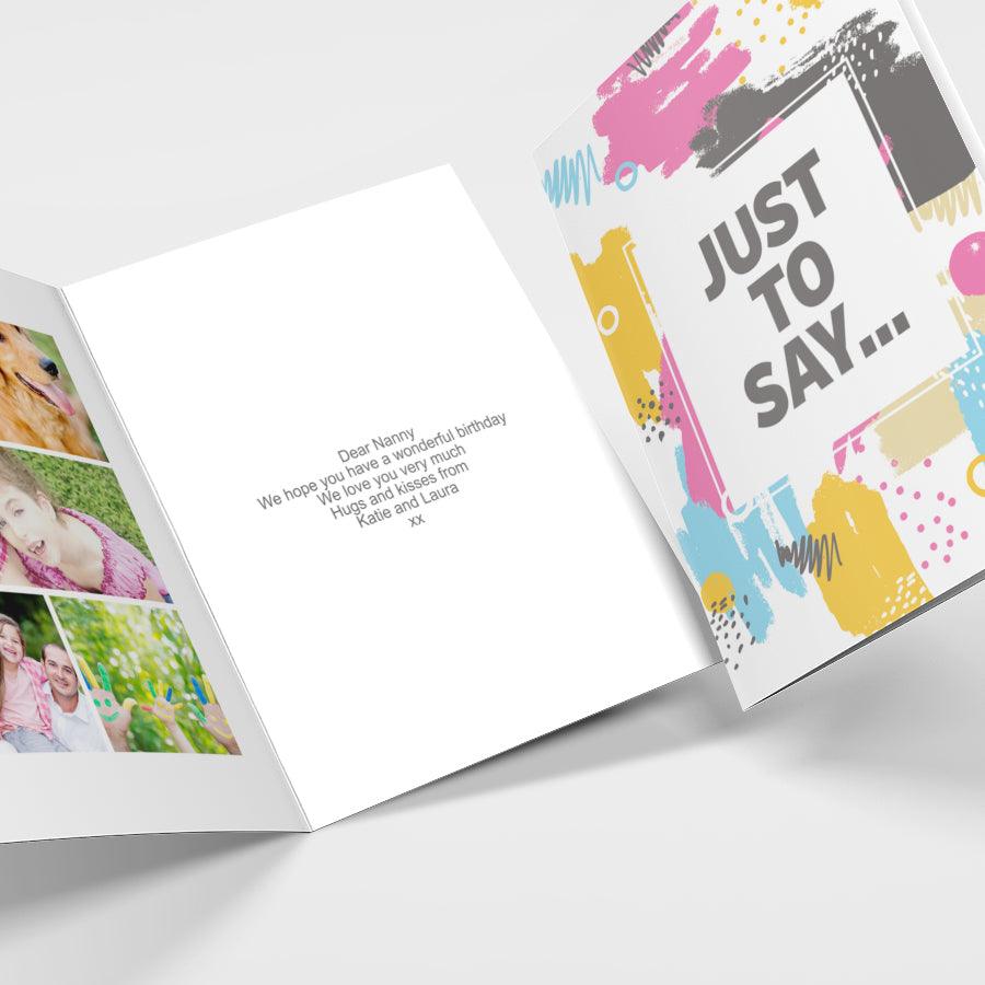 Free Photo Card - Djuna Studios