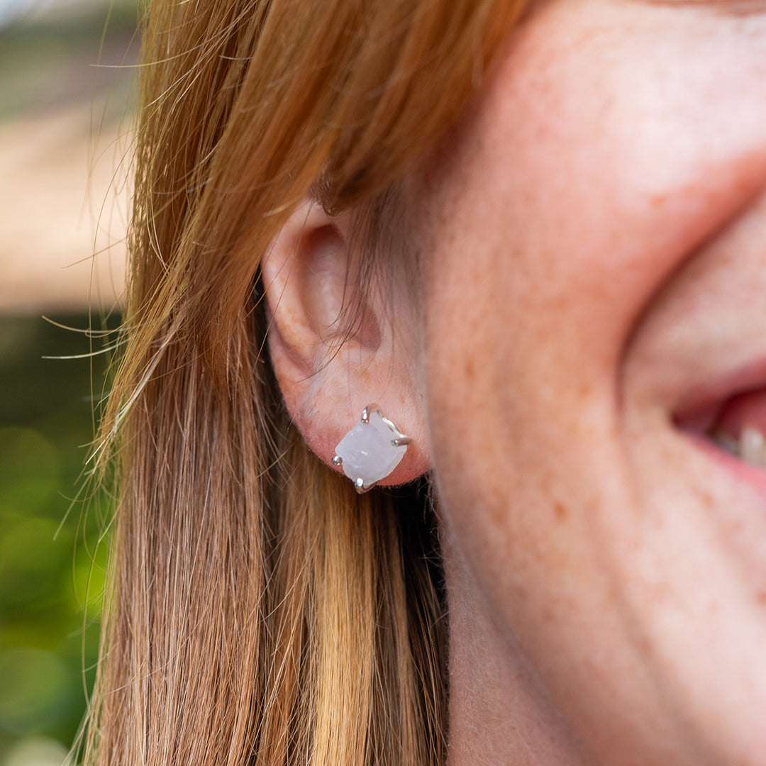 Ethereal Moonstone Earrings - Djuna Studios