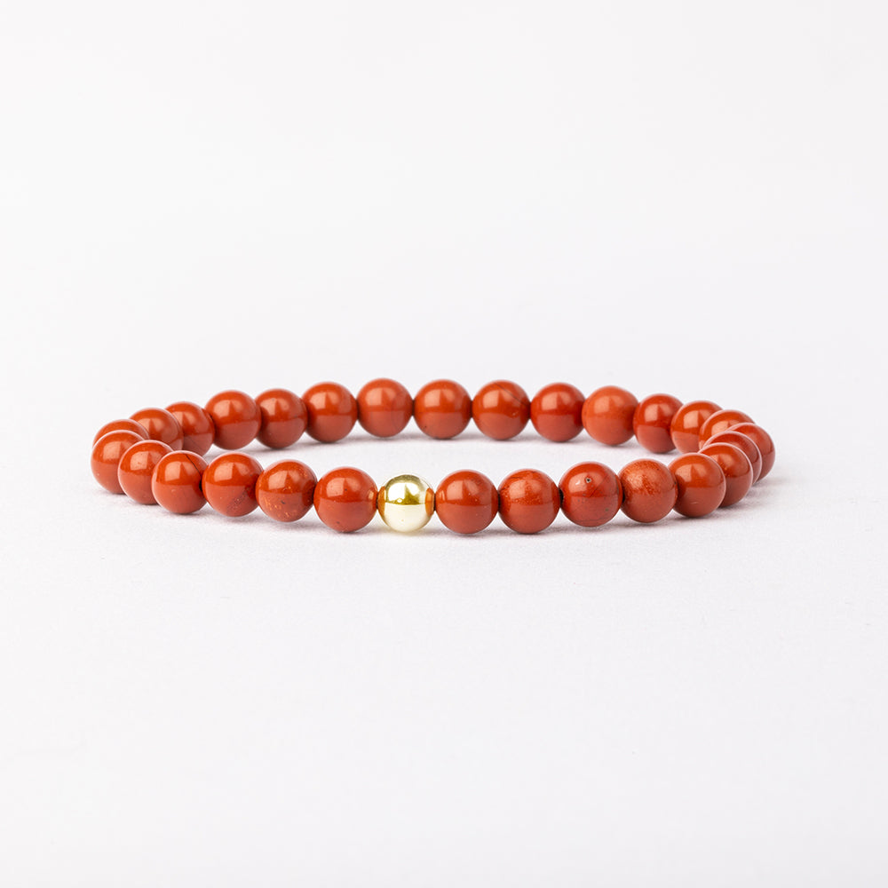 Red Jasper Essential Bracelet 6mm - Djuna Studios