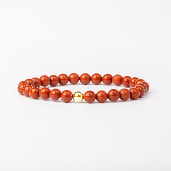 Red Jasper Essential Bracelet 6mm - Djuna Studios