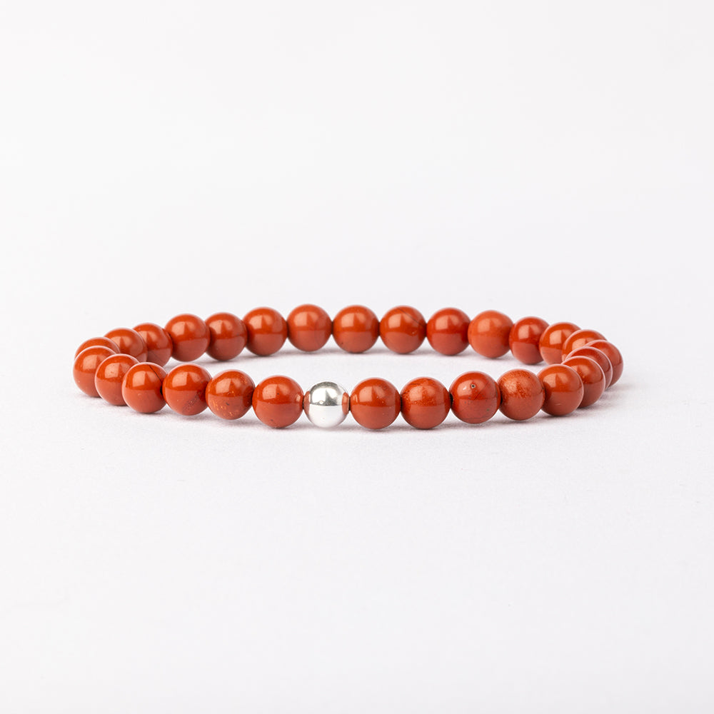 Red Jasper Essential Bracelet 6mm - Djuna Studios