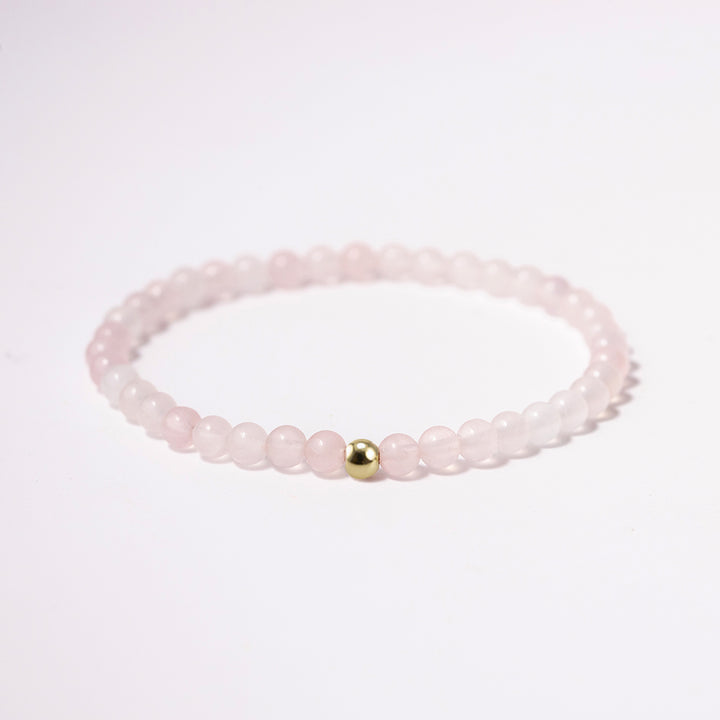 Rose Quartz Bracelet - 4mm - Djuna Studios
