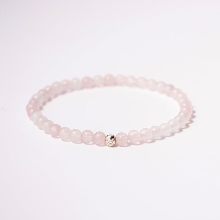 Rose Quartz Bracelet - 4mm - Djuna Studios