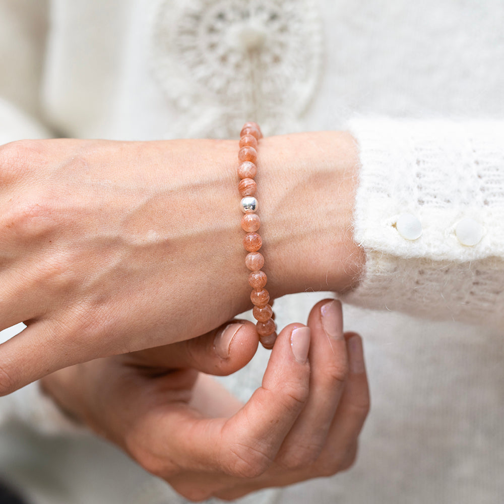 Sunstone Essential Bracelet 6mm - Djuna Studios