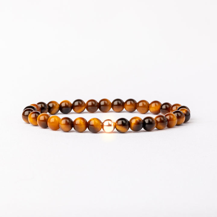 Tiger Eye Essential Bracelet 6mm - Djuna Studios