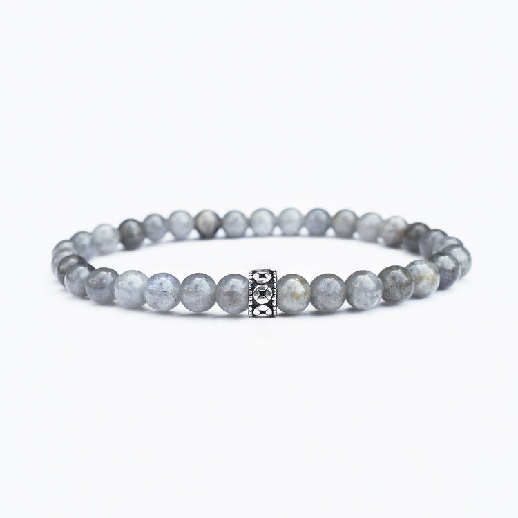 Men's Labradorite Gemstone Bracelet 6mm - Djuna Studios
