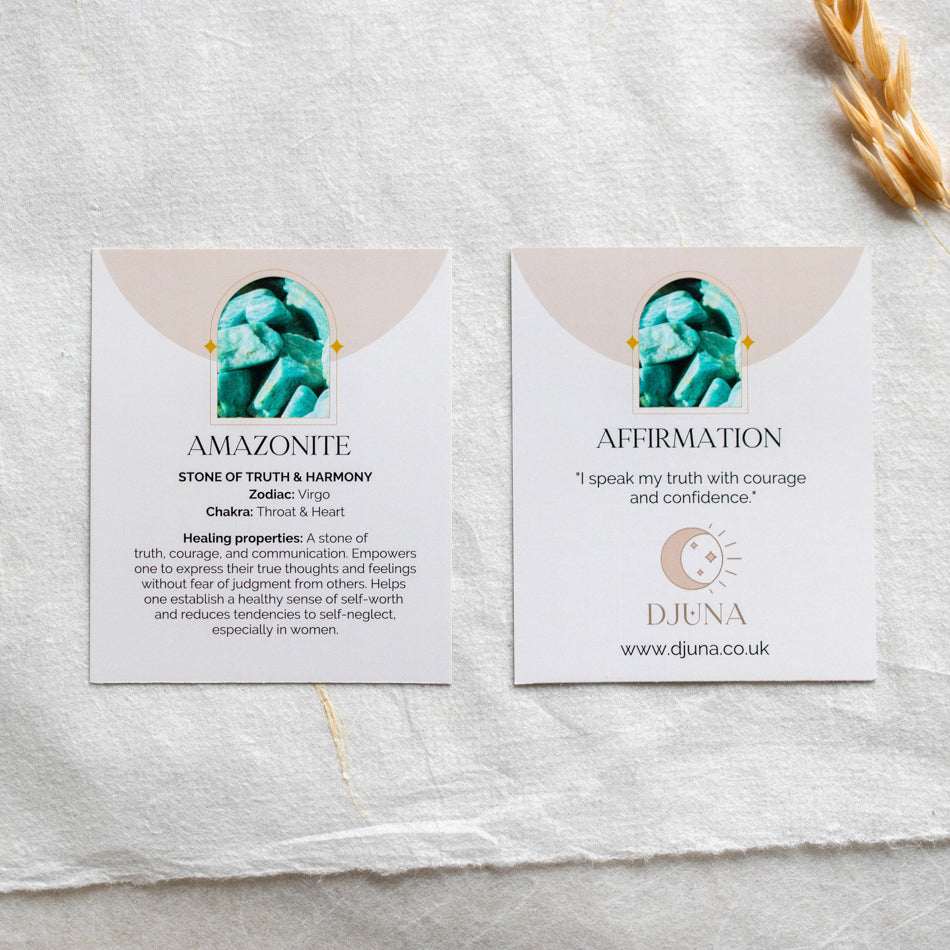 Amazonite Tumblestones - Djuna Studios