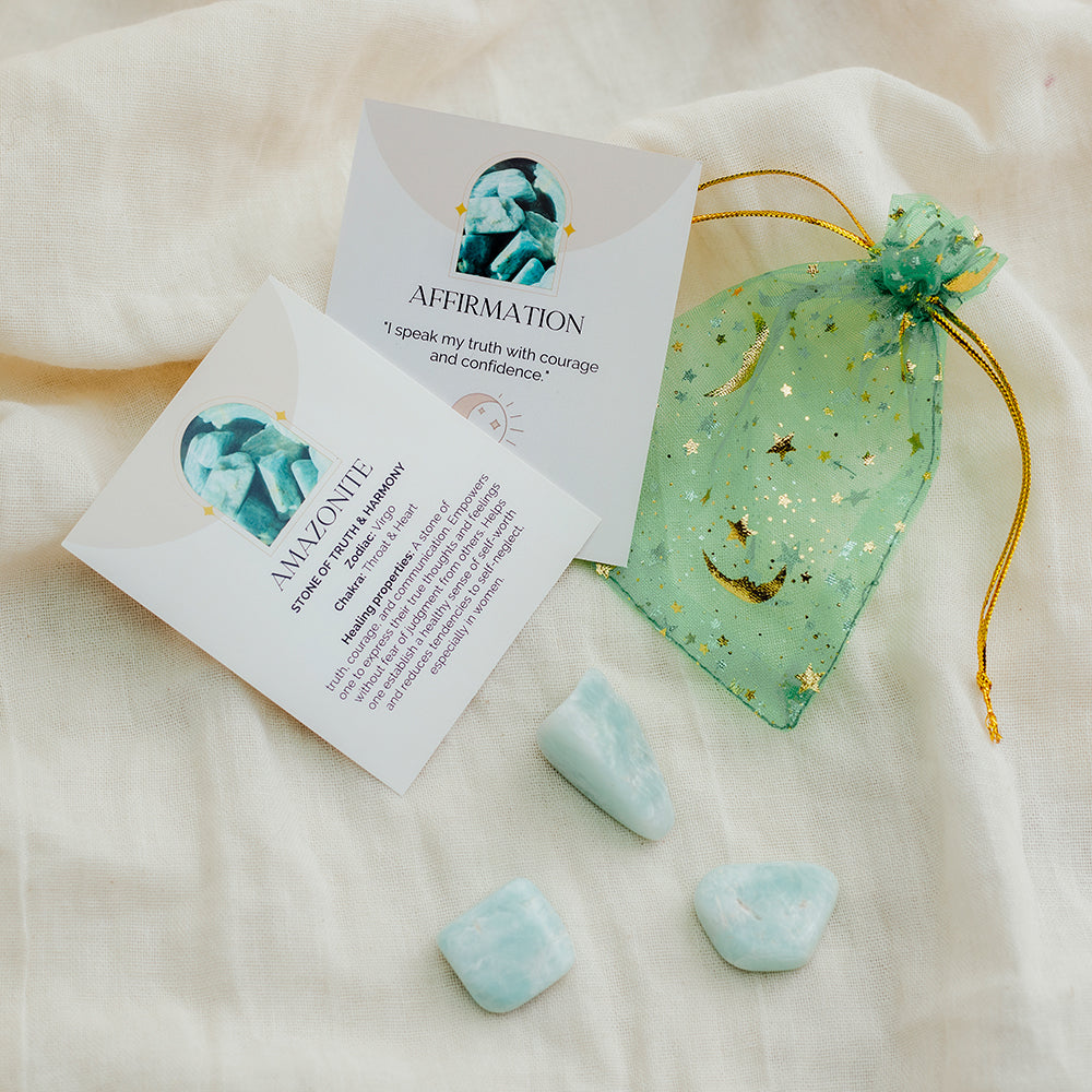 Amazonite Tumblestones - Djuna Studios