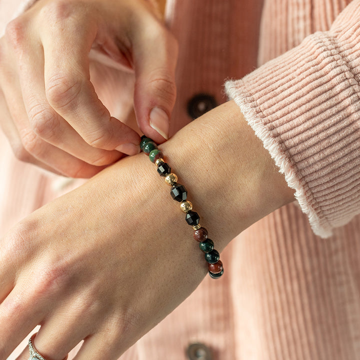 Purity Gemstone Bracelet 6mm - Djuna Studios