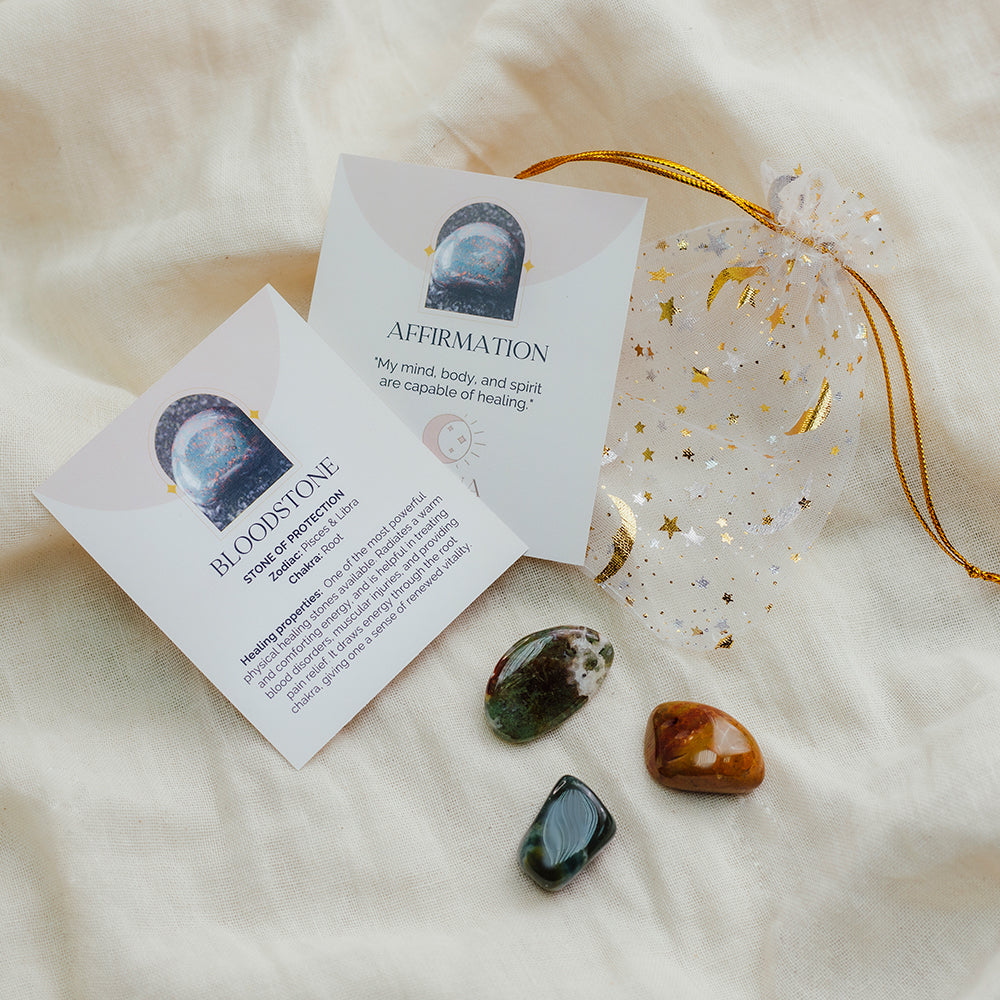Bloodstone Tumblestones - Djuna Studios