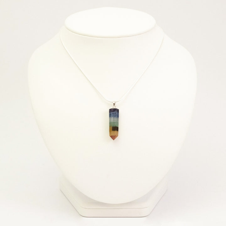 Chakra Sterling Silver Point Pendant - Djuna Studios