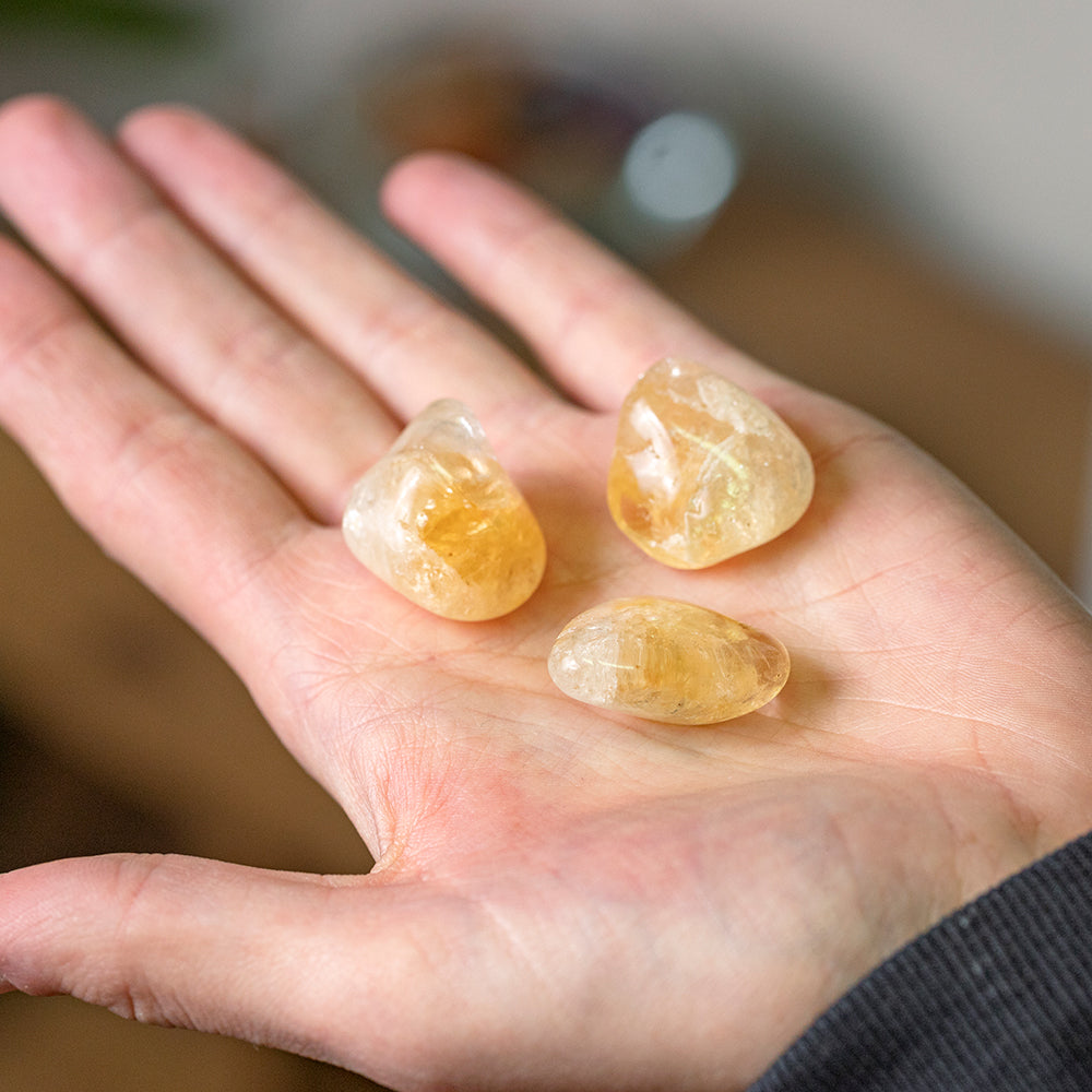 Citrine Tumblestones - Djuna Studios