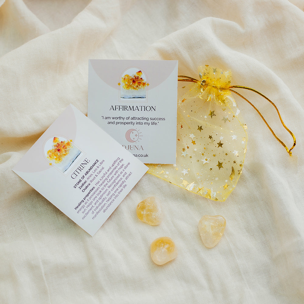 Citrine Tumblestones - Djuna Studios