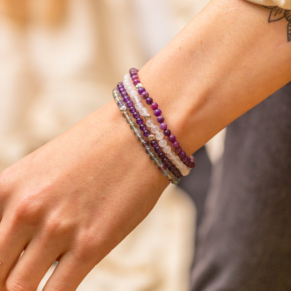 Crown Chakra Bracelet Set - Djuna Studios