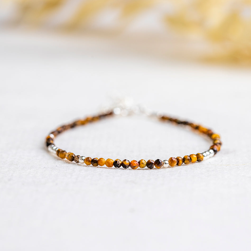 Tiger's Eye Bracelet - Dainty - Djuna Studios