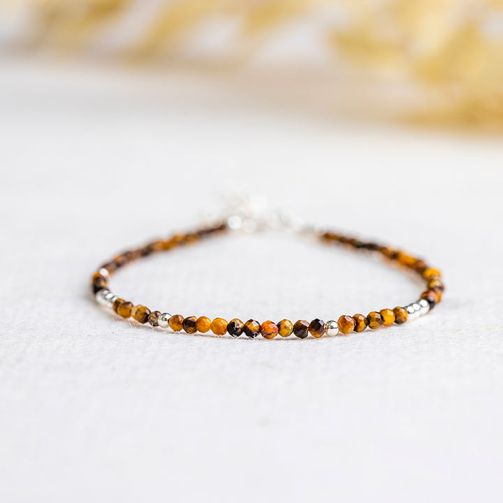 Tiger's Eye Bracelet - Dainty - Djuna Studios
