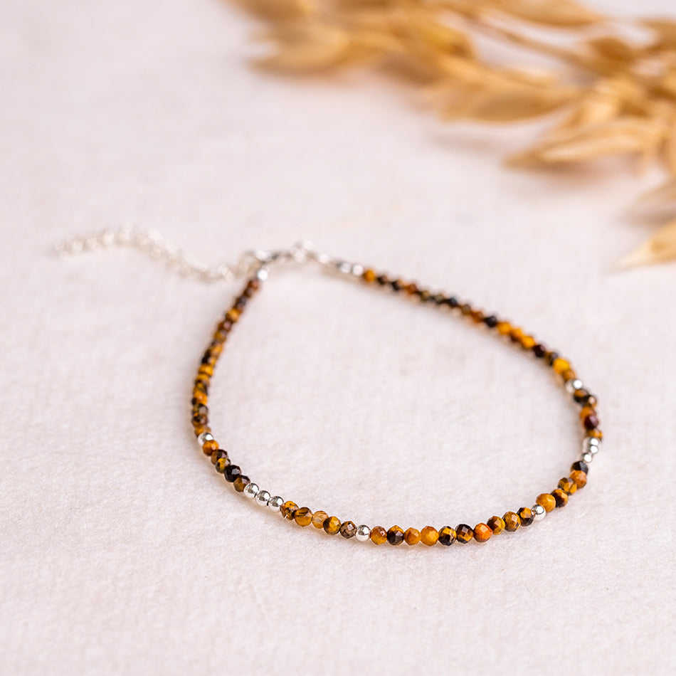 Tiger's Eye Bracelet - Dainty - Djuna Studios