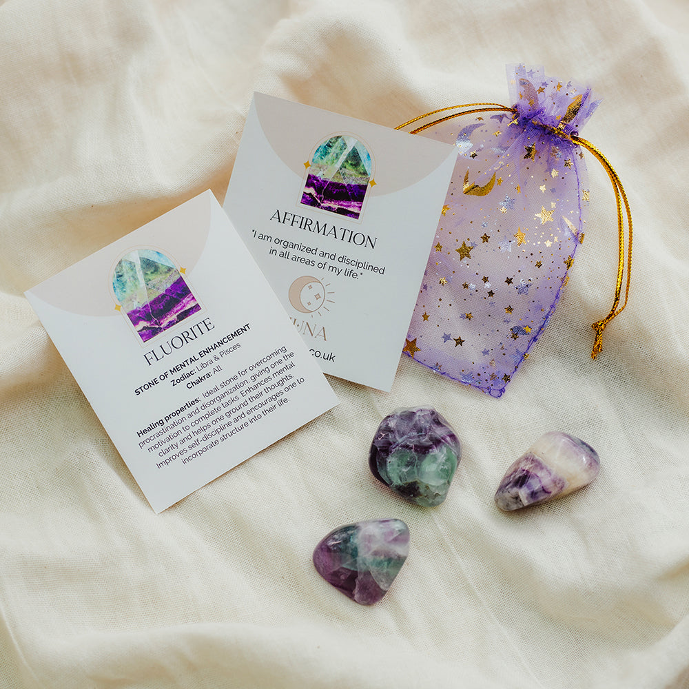 Fluorite Tumblestones - Djuna Studios