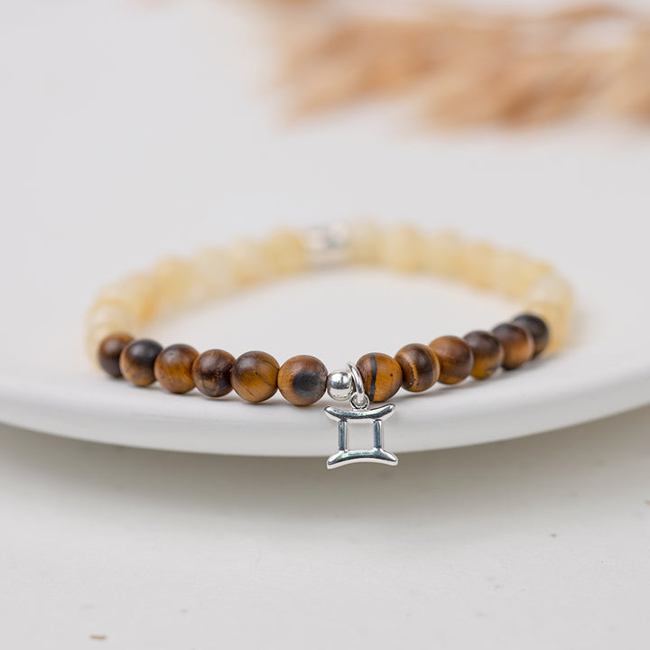Gemini Birthstone Gemstone Bracelet - Djuna Studios