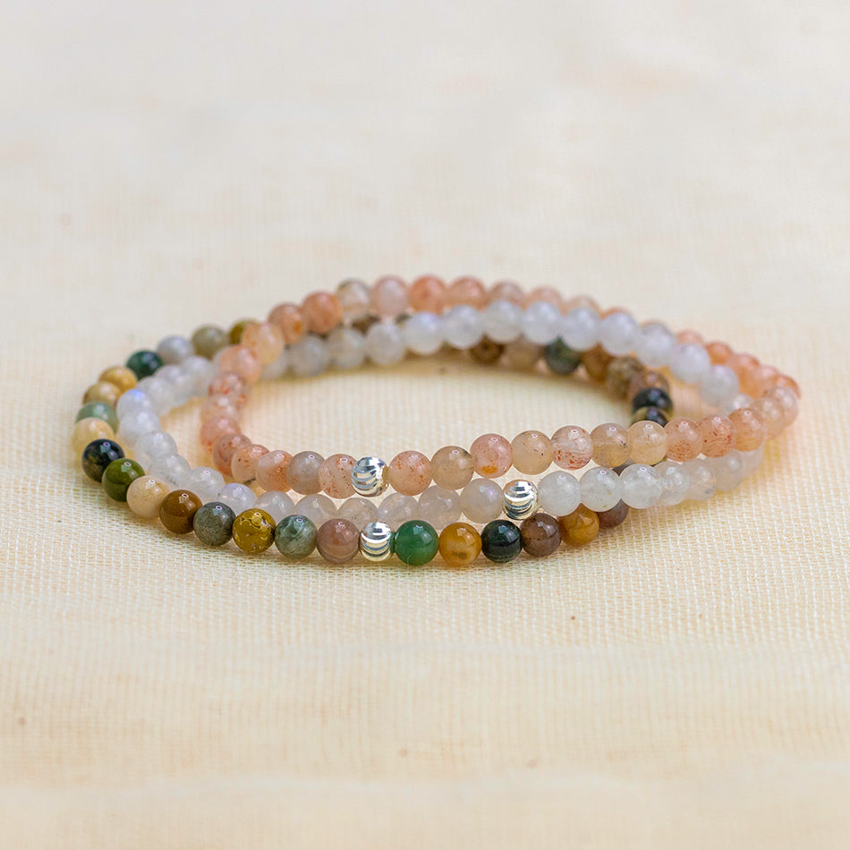 Joy and Happiness Bracelet Set - Djuna Studios