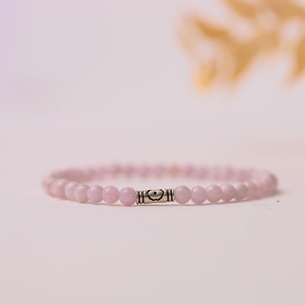 Tranquil Heart Gemstone Bracelet 4mm - Djuna Studios
