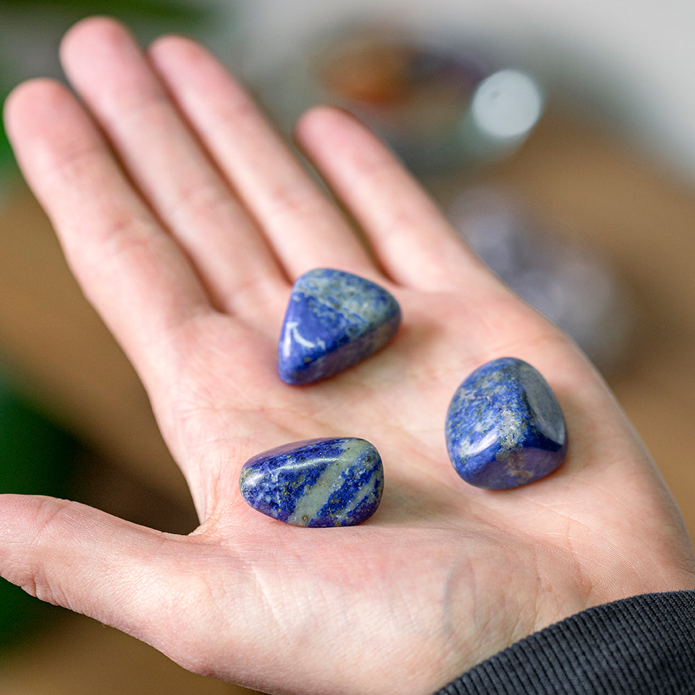 Lapis Lazuli Tumblestones - Djuna Studios