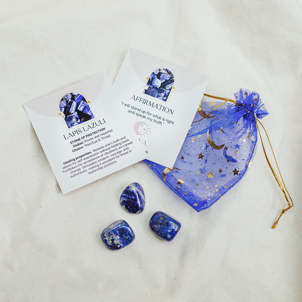 Lapis Lazuli Tumblestones - Djuna Studios