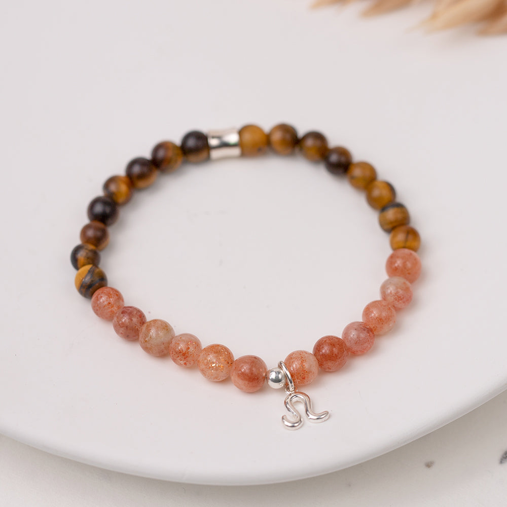 Leo Birthstone Gemstone Bracelet - Djuna Studios