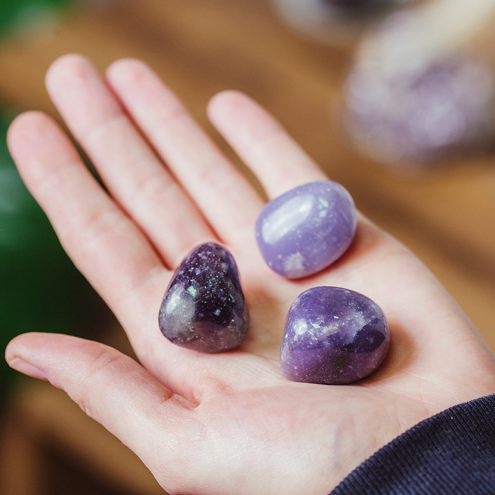 Lepidolite Tumblestones - Djuna Studios