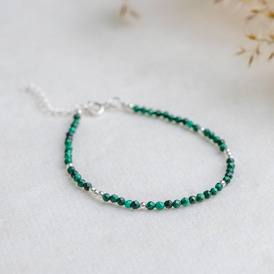 Malachite Bracelet - Dainty - Djuna Studios