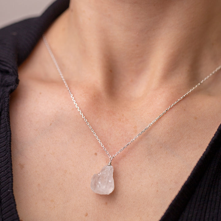 Natural Quartz Necklace - Djuna Studios
