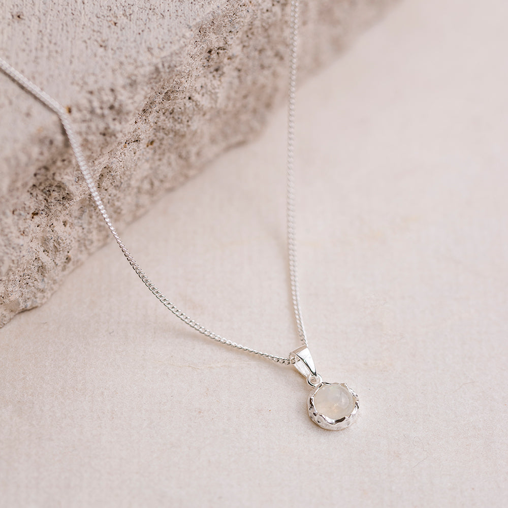 Rainbow Moonstone Necklace Purely Perfect - Djuna Studios