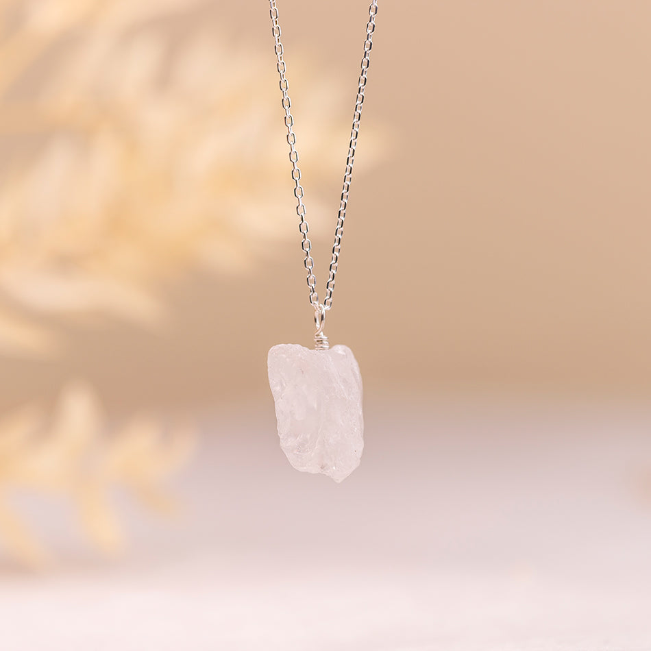Natural Quartz Necklace - Djuna Studios
